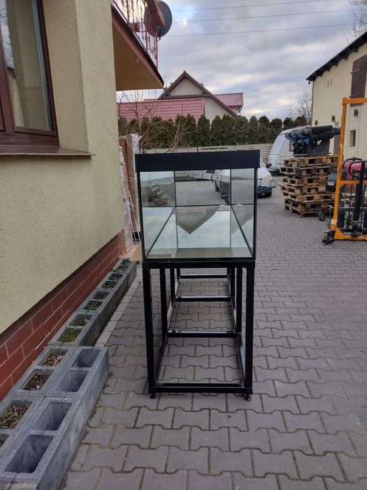 Akwarium 200x60x50 z pokrywą i stelażem