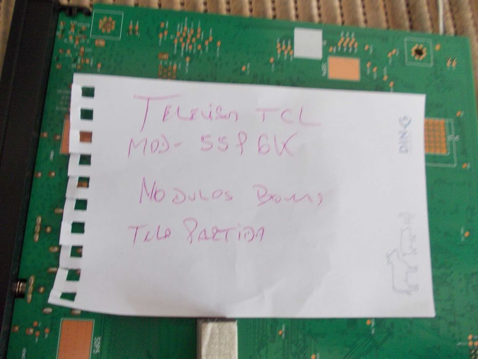 Preças para televisor TCL,mod55p6k