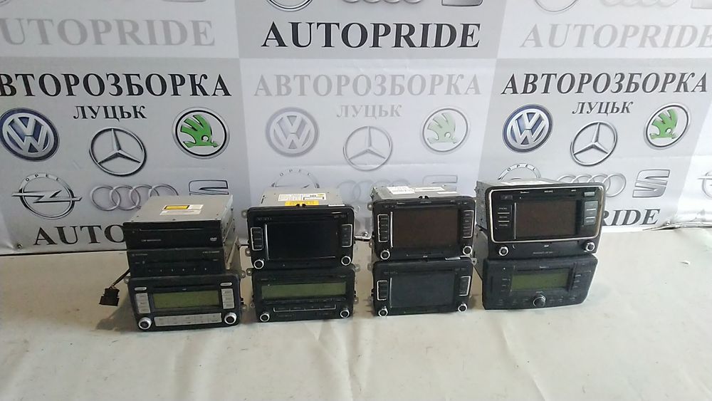 Магнитола навигация Volkswagen, Skoda Европа