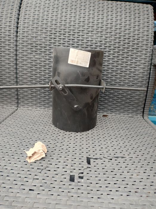 Szyber z krótką rączką fi 160