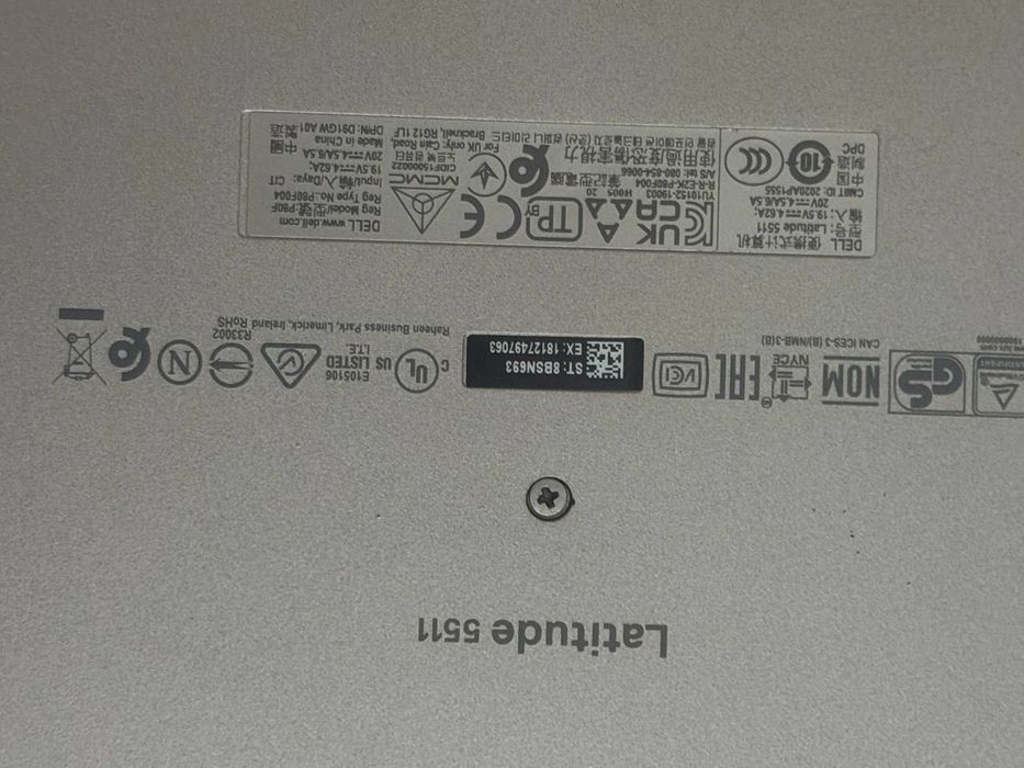Ноутбук Dell Latitude 5511