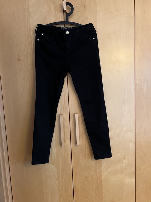River island czarne jeansy slim roz 40