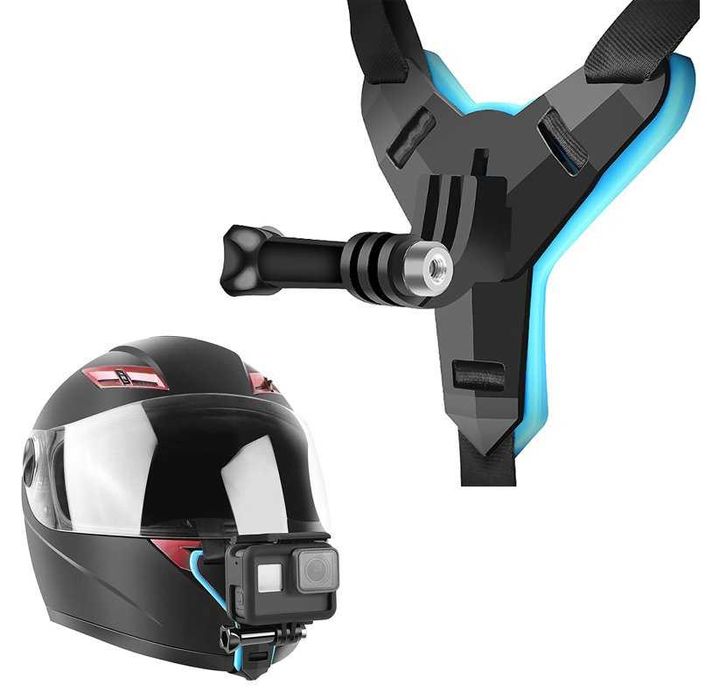 Крепление на мото шлем / кріплення на шолом для экшн камер GoPro Sony