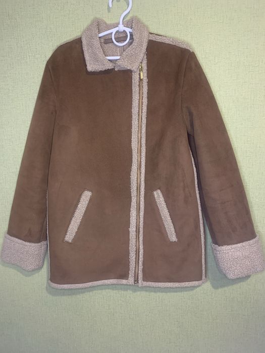 Замшева куртка дублянка 36 р Next