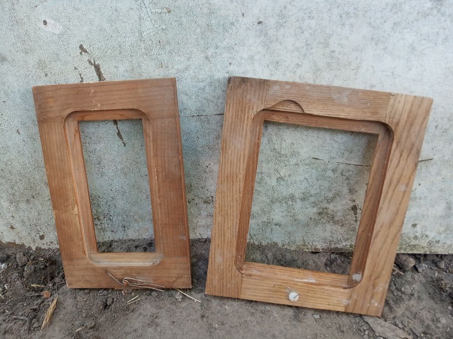 Фото рамка матерiал дуб