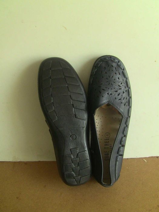 Женские кожаные летние туфли балетки SHOE TREE 37размера