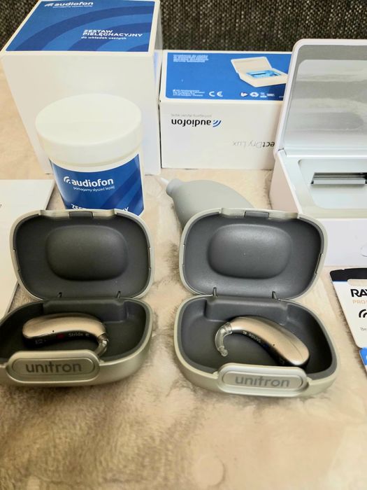 Aparaty słuchowe Unitron- Sonova Blu Stride B1-UP sand Poznań Jeżyce ...
