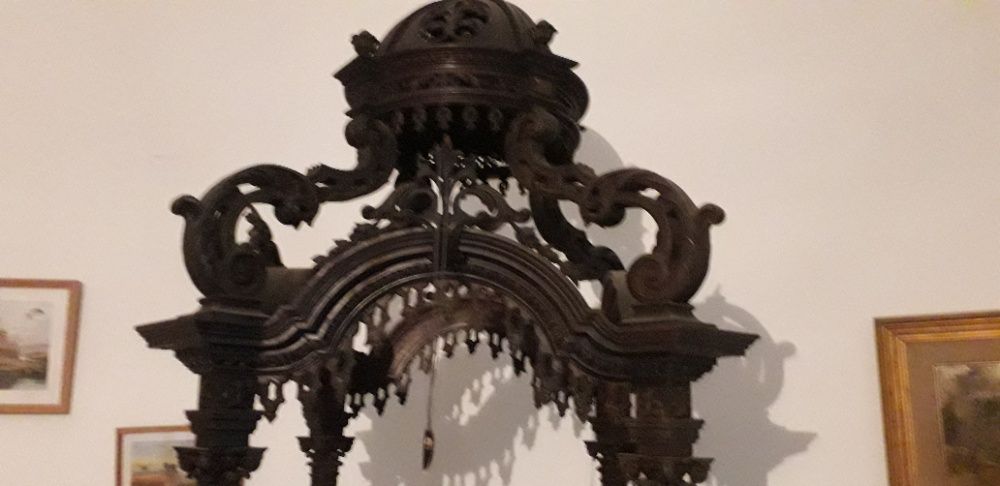 Baldaquino em pau santo sec XlX