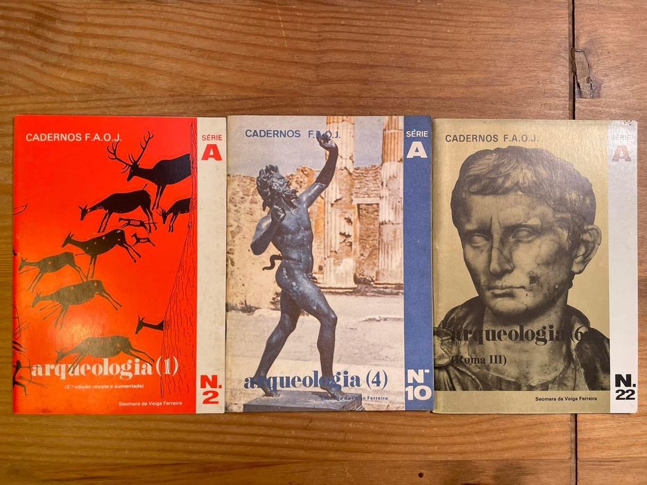 Cadernos FAOJ - Arqueologia - 3 volumes (portes grátis)
