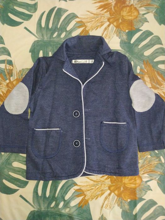 Komplet dla chłopca 92/98 elegancki marynarka spodnie garnitur zestaw