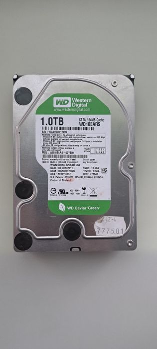 Dysk WD 1TB  wd10ears HDD