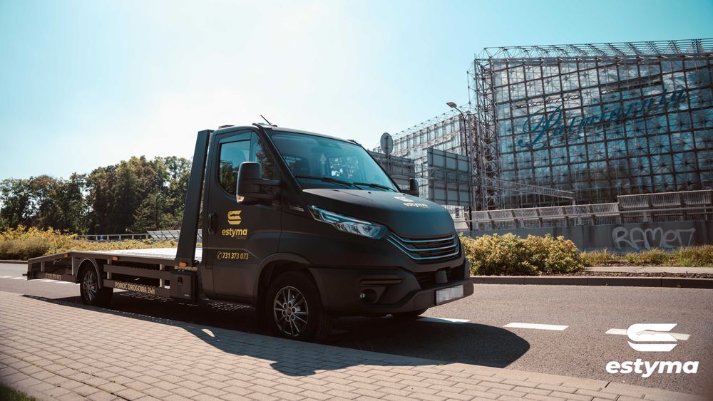 Wynajem lawety do 3,5t; wypożyczalnia samochodów Estyma - Iveco