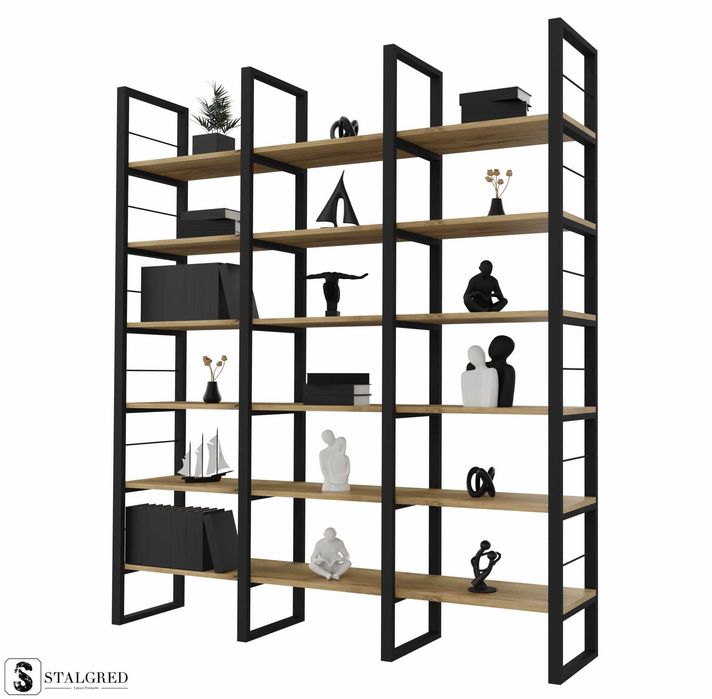 Regał Na Książki Loft 200 cm MAXI