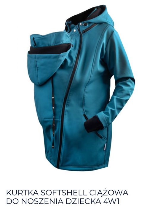 Kurtka softshel ciążowa do chustowania rozm. S (34)