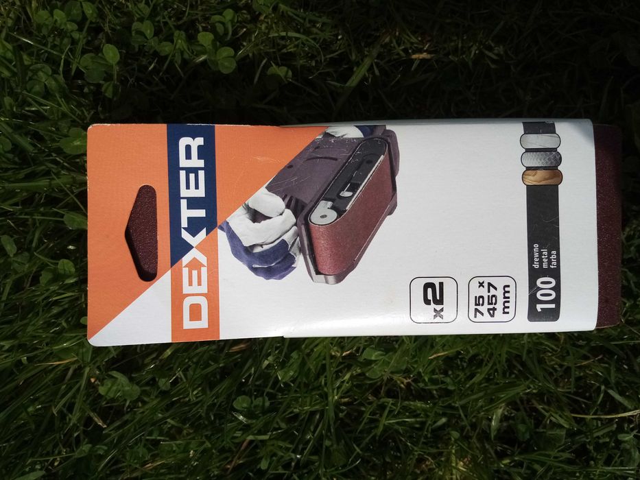 10szt. taśm papier ścierny do szlifierki taśmowej 75mmx457mm