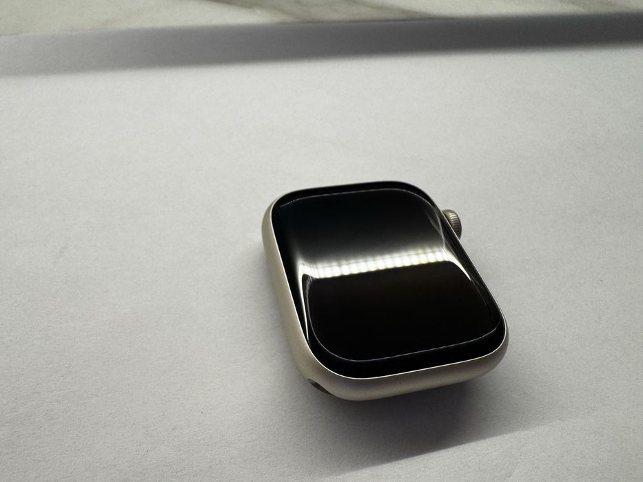 Apple Watch Series 9 45mm GPS + Cellular – Starlight | 96% baterii