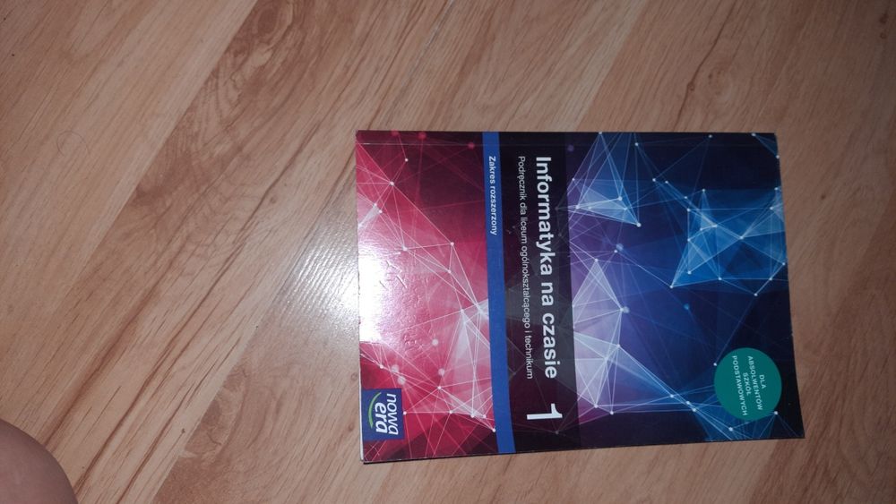 Podręcznik do informatyki Informatyka na czasie 1  do technikum I lice
