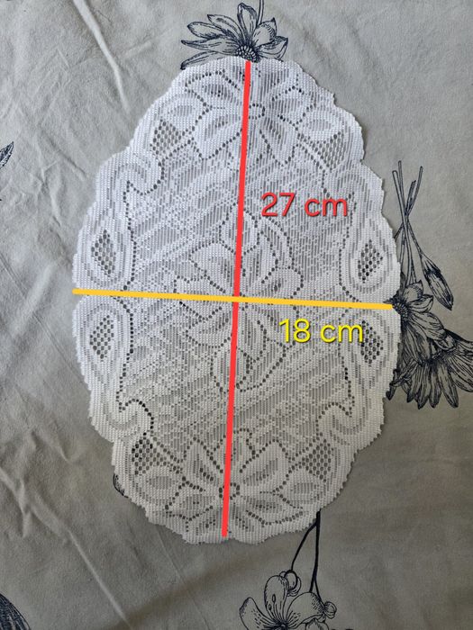 Serwetka dziergania mała
