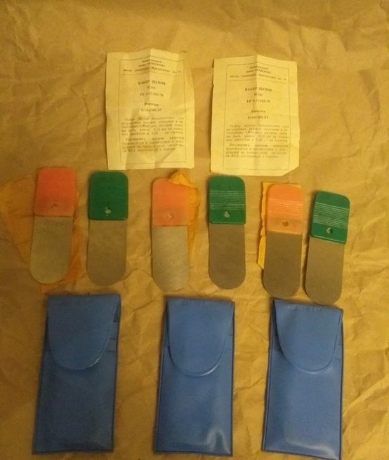 Набор щупов 87101 . Цена за три набора.