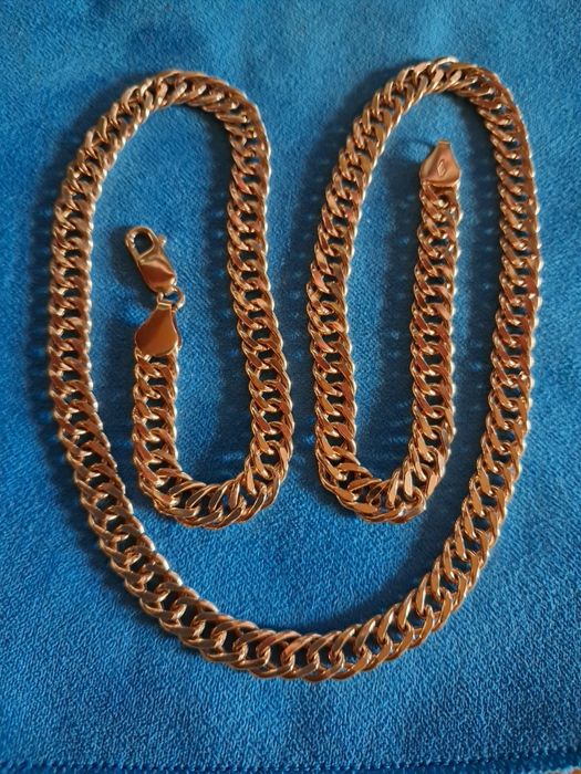 Łańcuszek Złoty Mona Lisa P585