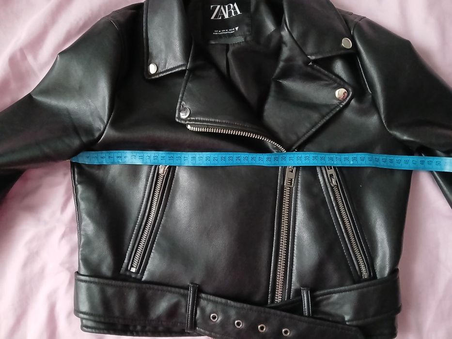 Косуха шкіряна Zara жіноча