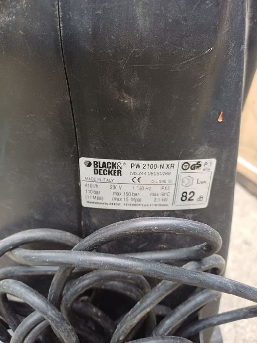 Продам мойку высокого давления Black Decker
