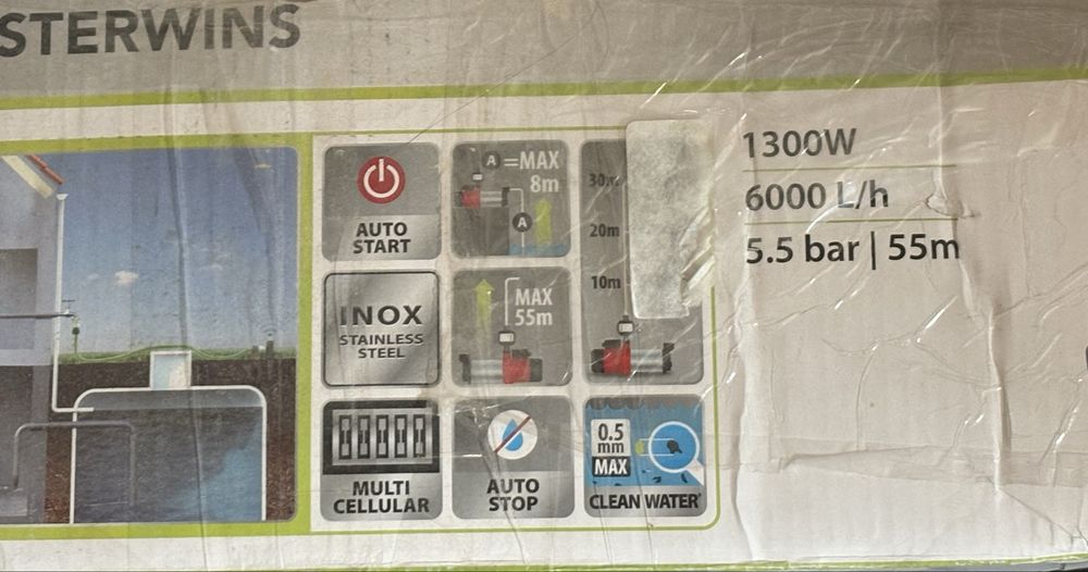 Bomba de superfície STERWINS 1300W