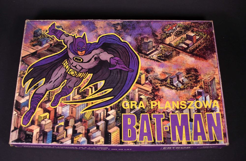 Gra Planszowa Batman PRL UNIKAT !!