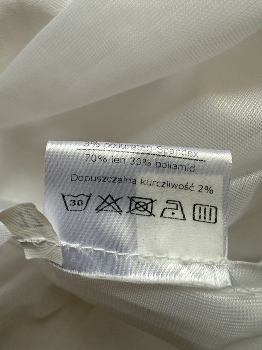 Sukienka lniana z bawełną Makalu 38