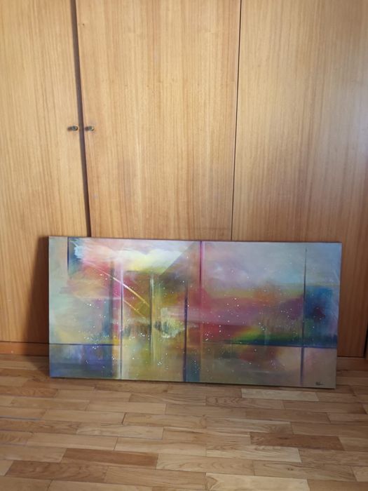 Quadros em tela pintados à mão