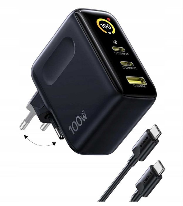 BASEUS szybka ładowarka Baseus Picogo AI 100W USB C Charger