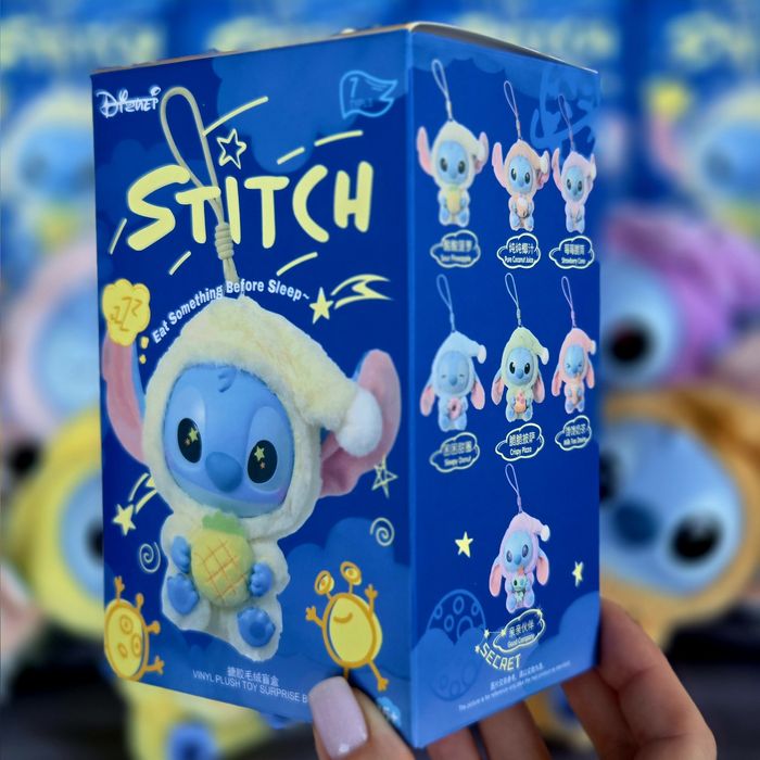 Стіч Stich сюрприз, мʼяка трендова іграшка брелок Стіч, Disney, ОПТ