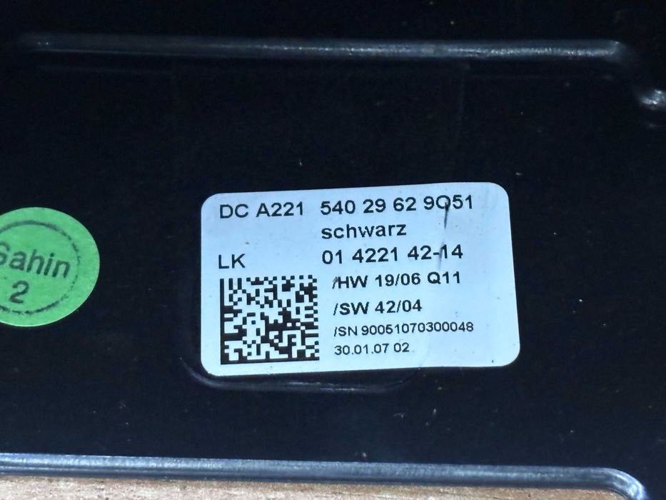 Przełącznik zespolony Mercedes W221