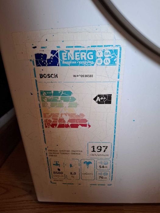 Máquina bosch usada