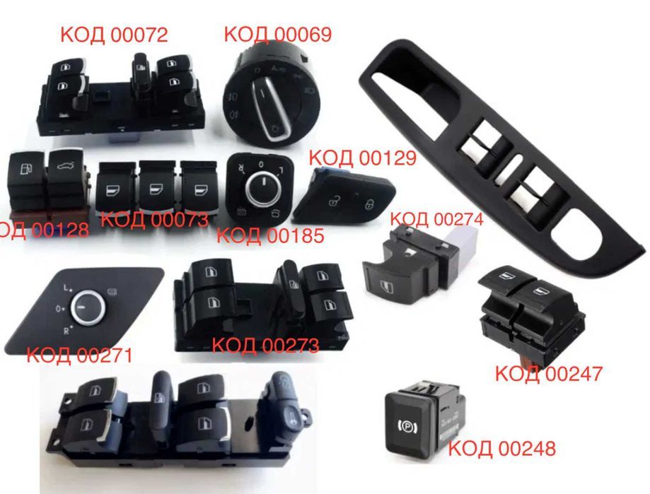 Кнопки стеклоподъемника VW Volkswagen
