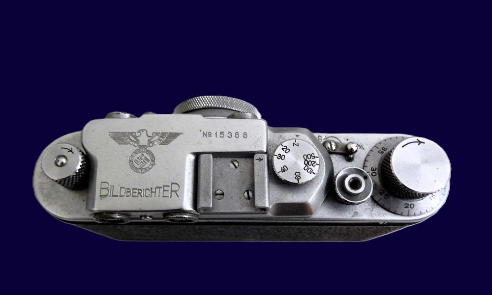Máquina fotográfica militar " Luftwaffe" ." II Guerra Mundial" .