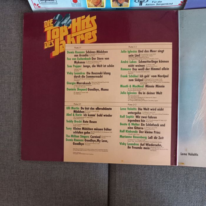 Skladanki płyty winylowe zestaw