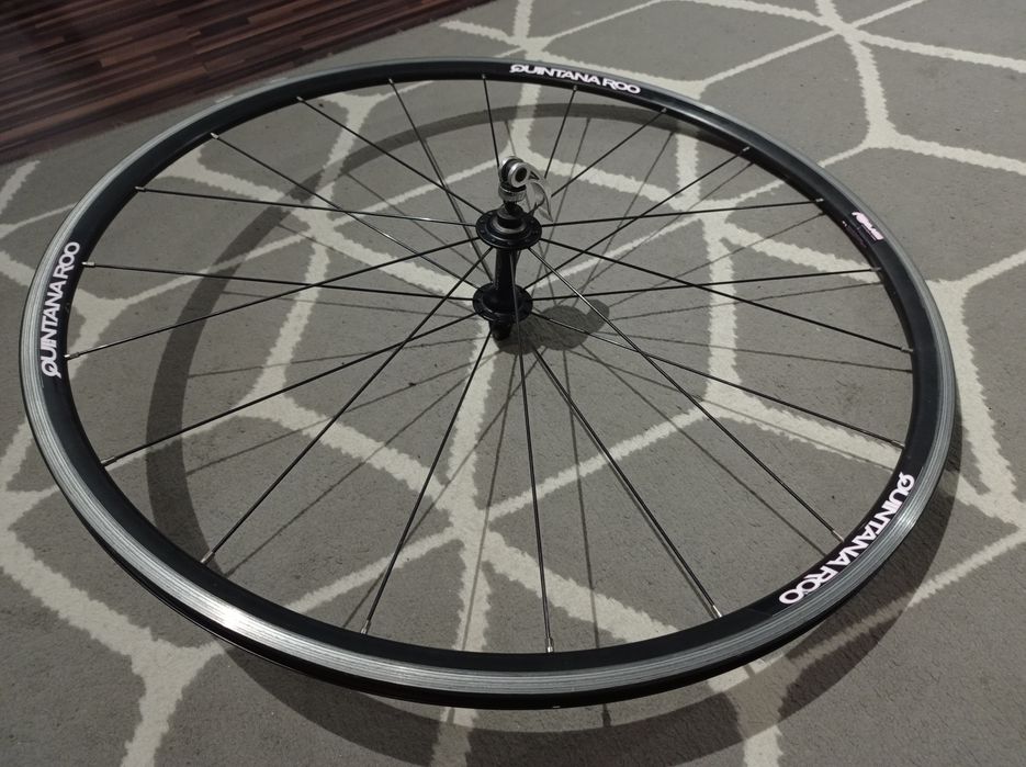 Koło szosowe qr przód