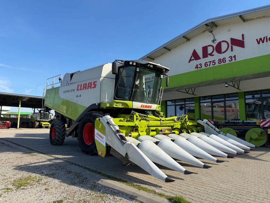 Claas Conspeed 8-75  przystawka do kukurydzy na ziarno heder CLAAS CONSPEED 8-75