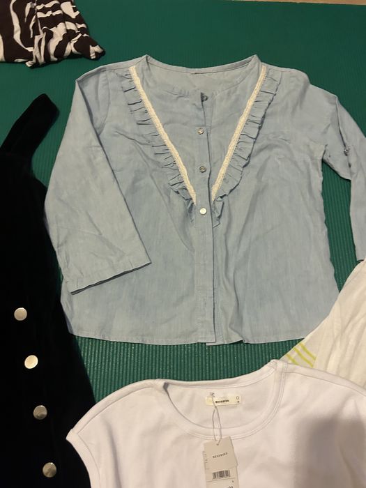 Sukienki 2, bluzki 2, sweter 38/M