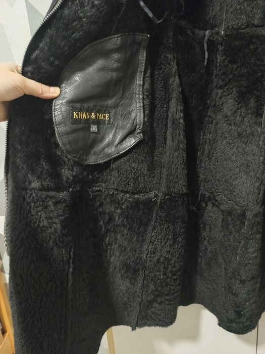 Натуральная дубленка р.44, s обмен