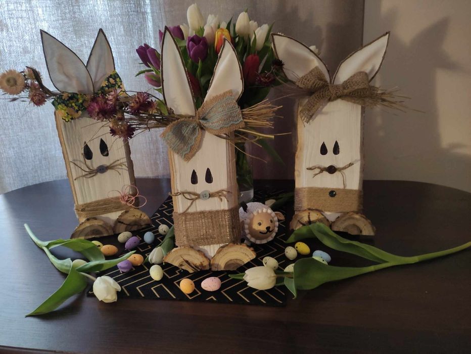 Świąteczne Zające Wielkanocne
