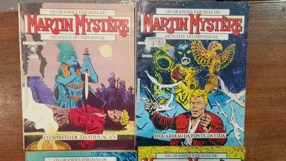 Martin Mystère Detetive do Impossível 4 unidades
