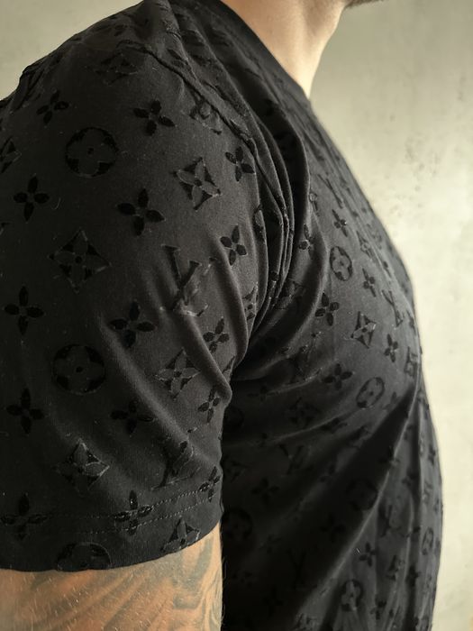 Tshirt czarny logo zamsz meska bluzka