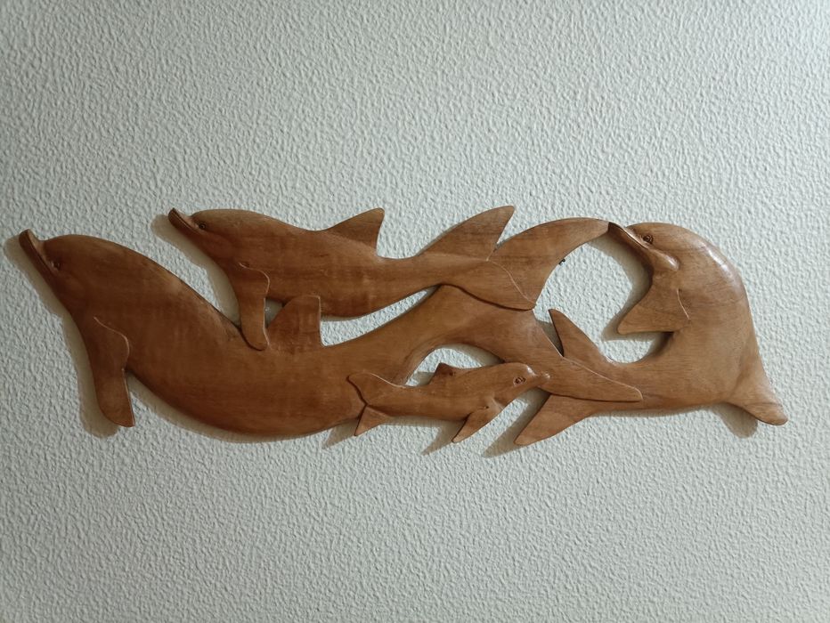 Escultura Golfinhos