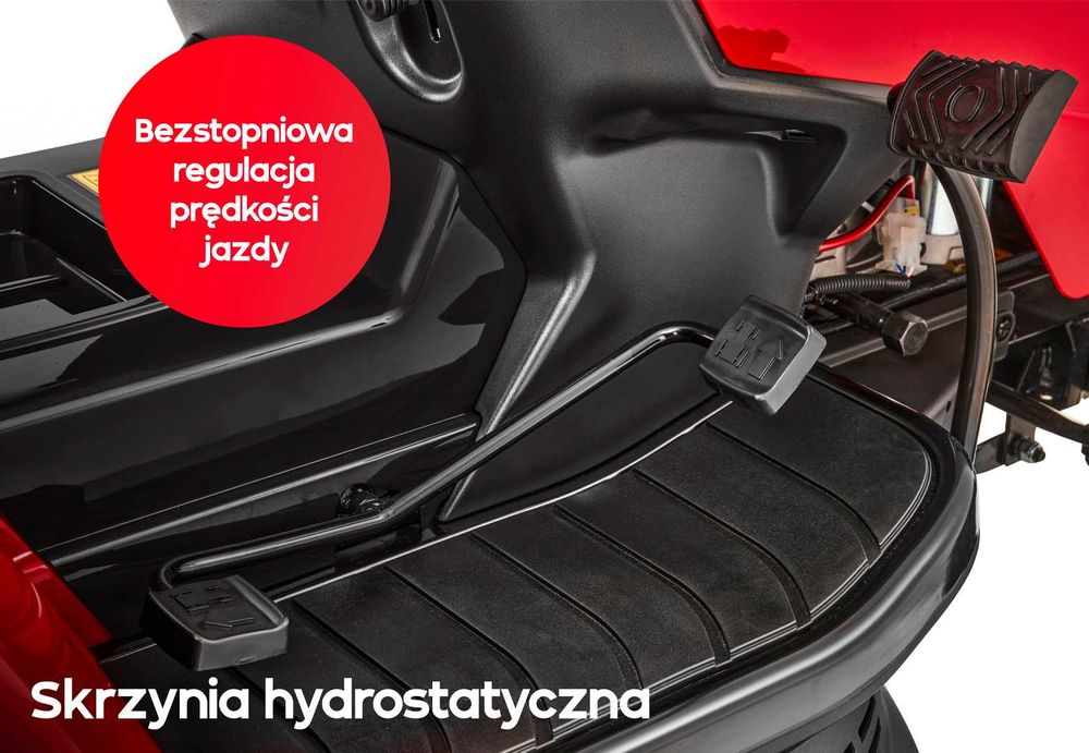 Traktorek ogrodowy BARAS STS 98H powered by Stiga Tornado 398
