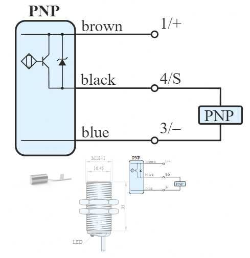 Sensor de Proximidade Indutivo