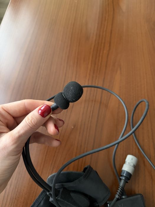 Гарнітура під радіостанцію Harris з кнопкою ptt (оригінал)