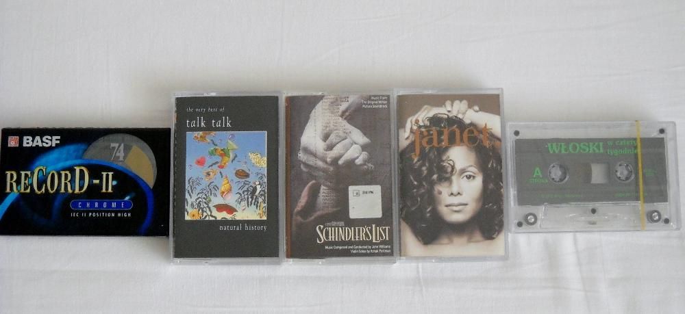 Zestaw kaset audio - magnetofonowych + Gratis