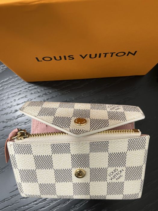 Portfel damski z logo LV Louis Vuitton victorine damier azur